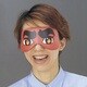 おもしろアイマスク熱血君 [パーティグッズ]