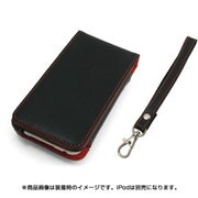iPod touch用レザージャケット フラップタイプ ブラック RT-T2LC1/B