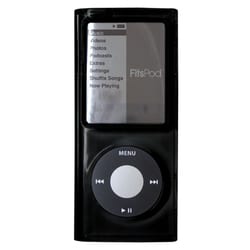 4th iPod nanoPCハードケース ブラック IPN4G-01BK