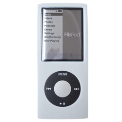 第4世代 iPod nano用 シリコンカバー ホワイト IPN4G-02WH