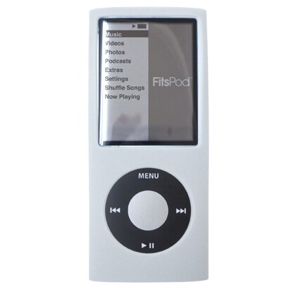 第4世代 iPod nano用 シリコンカバー ホワイト IPN4G-02WH