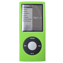 第4世代 iPod nano用 シリコンカバー グリーン IPN4G-02GR