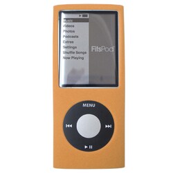 第4世代 iPod nano用 シリコンカバー オレンジ IPN4G-02OR