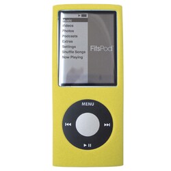 第4世代 iPod nano用 シリコンカバー イエロー IPN4G-02YE