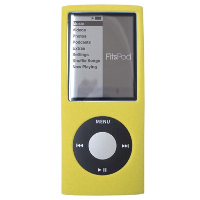 第4世代 iPod nano用 シリコンカバー イエロー IPN4G-02YE