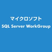 SQL Server WorkGroup [ライセンスソフト]