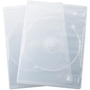 DVDトールケース 1枚収納タイプ 3セット ホワイト BC01T103WH