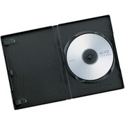 DVDトールケース 1枚収納タイプ 10枚セット ブラック BC01T110BK