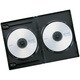DVDトールケース 2枚収納タイプ 30枚セット ブラック BC01T230BK