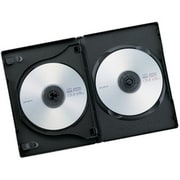 DVDトールケース 3枚収納タイプ 3枚セット ブラック BC01T303BK