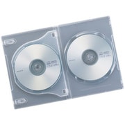 DVDトールケース 3枚収納タイプ 3枚セット ホワイト BC01T303WH