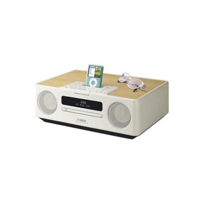 iPod対応 デスクトップオーディオシステム ホワイト TSX-130(W)