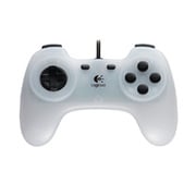 USB接続 10ボタン PCゲームコントローラ ホワイト Precision PC Game Controller GPX-200WH