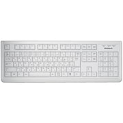 USB2.0&PS/2接続 日本語108キー キーボード ホワイト OWL-KB108SFD(W)