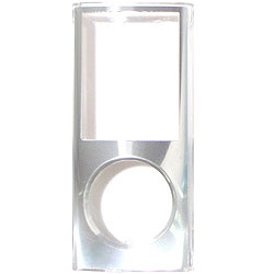 第4世代 iPod nano用 クリスタルアルミケース シルバー BI-4NALMI/SL