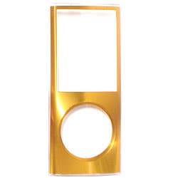 第4世代 iPod nano用 クリスタルアルミケース オレンジ BI-4NALMI/OR
