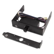 3.5インチベイ ファンコントローラー (リアスロット付) FC-01W-BK