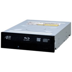 SATA接続 BD-R/RE対応 内蔵型 ブルーレイドライブ ブラック BR-H816FBS-BK