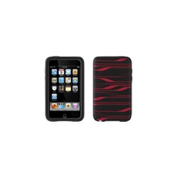2nd iPod touch用シリコンケース ブラック F8Z364-BKI
