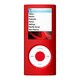 第4世代 iPod nano用 シリコンケース Colors クリムゾン SW-CN4-CR