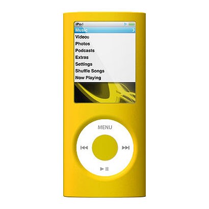 第4世代 iPod nano用 シリコンケース Colors シトラス SW-CN4-CI