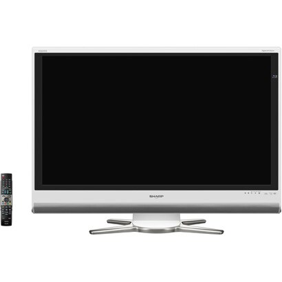 AQUOS（アクオス）46V型 ブルーレイ内蔵 地上・BS・110度CSデジタルハイビジョン液晶テレビ ホワイト系 LC-46DX1W