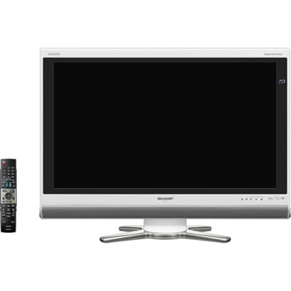 AQUOS（アクオス）32V型 ブルーレイ内蔵 地上・BS・110度CSデジタル ハイビジョン液晶テレビ ホワイト系 LC-32DX1W