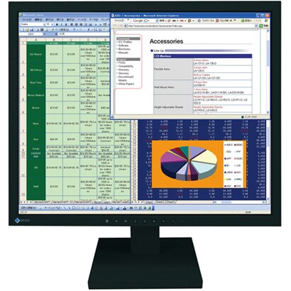 19型 液晶モニター デジタル/アナログ接続 ブラック S1901-BSTBK