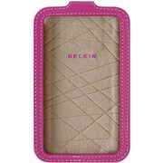 iPod touch用レザーケース ピンク F8Z372-PNK