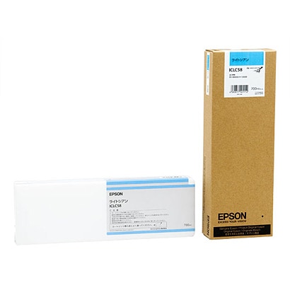 ヨドバシ.com - エプソン EPSON ICLC58 [インクカートリッジ ライトシアン 700ml] 通販【全品無料配達】