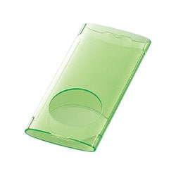 4th iPod nano用ポリカーボネート製ハードケース クリアグリーン AVD-PCA4NCGN
