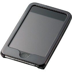 2nd iPod touch用ハードケース(ハーフミラータイプ) ミラーブラック AVD-PCA2TMBK