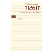 メ-F21W フリーカットメモ TidbiT