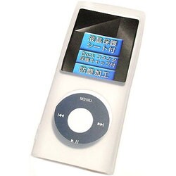 第4世代 iPod nano用 シリコンケース スケルトン IPN-GM4/SK
