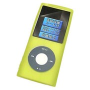 第4世代 iPod nano用 シリコンケース スケルトンイエロー IPN-GM4/YL