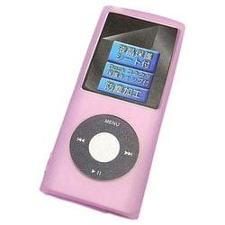 4th iPod nano用シリコンケース スケルトンピンク IPN-GM4/PK