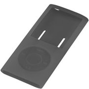 第4世代 iPod nano用 シリコンケース ブラック GH-CA-IPOD4NK