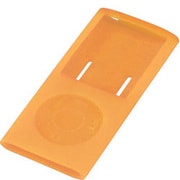 第4世代 iPod nano用 シリコンケース オレンジ GH-CA-IPOD4NO