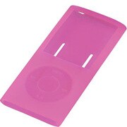 第4世代 iPod nano用 シリコンケース ピンク GH-CA-IPOD4NP