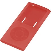 第4世代 iPod nano用 シリコンケース レッド GH-CA-IPOD4NR