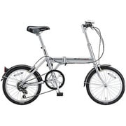 折りたたみ自転車（18型） M.Xスパークルシルバー SNEAKER LIGHT（スニーカーライト） （6段変速） NSL186-1C92CA