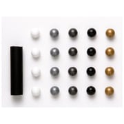 15385 [ミニ四駆用パーツ GP.385 ボールスタビキャップ(モノクロ)]