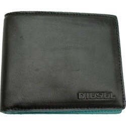 二つ折り財布 X826-PR459-BLACK