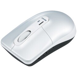 USB接続 ワイヤレス 光学式マウス ホワイト BSMOW01WH