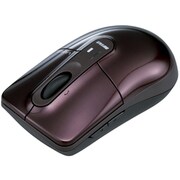 USB接続 ワイヤレス レーザーマウス パープル BSMLW01PU