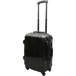 TSAロック搭載 小型ハードキャリーケース ZN1575 BLK