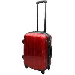 TSAロック搭載 小型ハードキャリーケース ZN1575 RED
