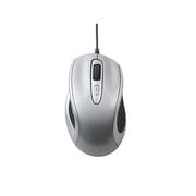 USB接続 レーザー式5ボタン1チルトホイールマウス ONYX Mサイズ メタリックシルバー SLATM01SV