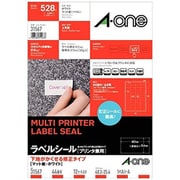 マルチプリンタラベル 下地がかくせる修正タイプ A4判 48.3×25.4mm 44面 12シート 31567