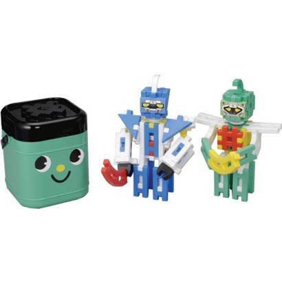 ニューブロック みどりのかおボトル(ロボットのせかい)